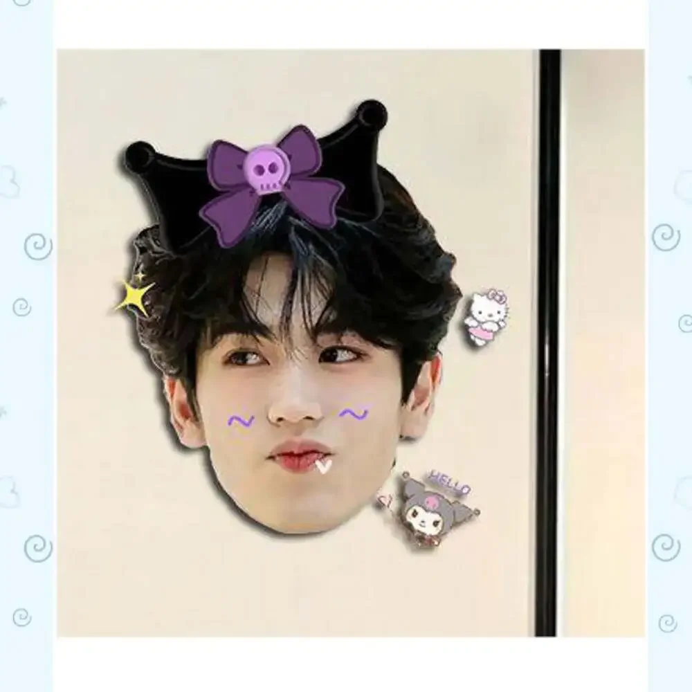 free US shipping Zhang Linghe Funny Face Fridge Magnets,5 Style Home Decor